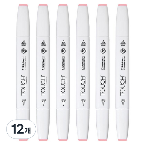 터치 트윈 브러쉬 마카 9 PALE PINK, 12개, 1색