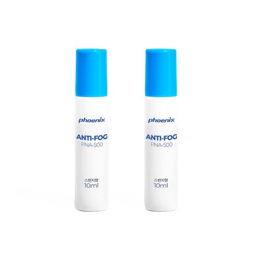 피닉스 김서림방지 안티포그액 PNA-500 스펀지형, 10ml, 2개