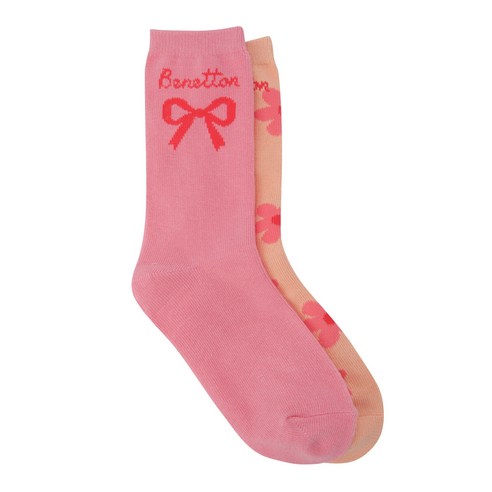 사랑스러운 디자인과 안전한 품질, 베네통키즈 걸리쉬 양말로 우리 아이 발에 행복을!