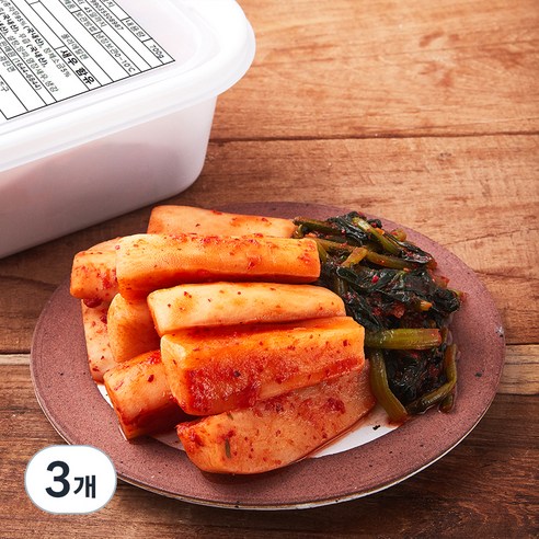더반찬 총각김치, 700g, 3개