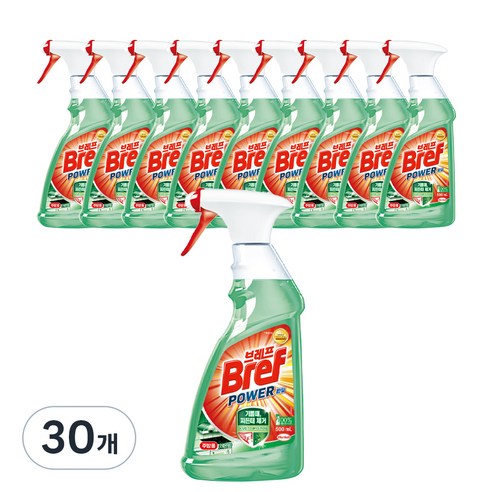 브레프 파워 주방용 레몬향, 500ml, 30개