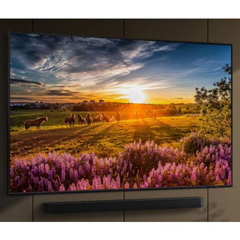 지금 바로, 삼성 4K UHD QLED 스마트 TV로 압도적인 화질과 스마트함을 경험하세요!