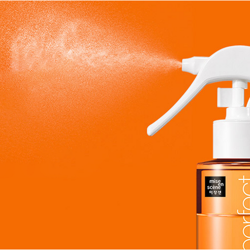 찬란하게 빛나는 머릿결의 비밀, 미쟝센 퍼펙트 세럼 미스트