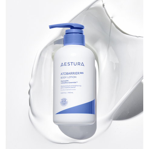건조한 피부에 깊은 보습과 진정을, 에스트라 아토베리어365 바디로션