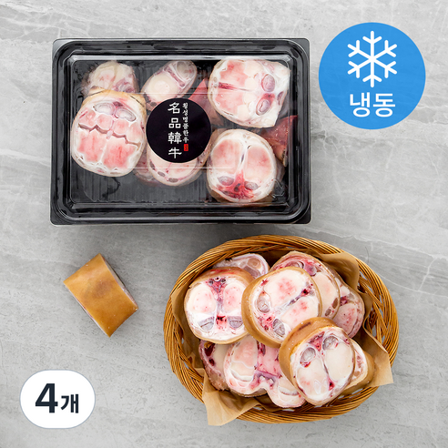 횡성한우 우족 (냉동), 2kg, 4개