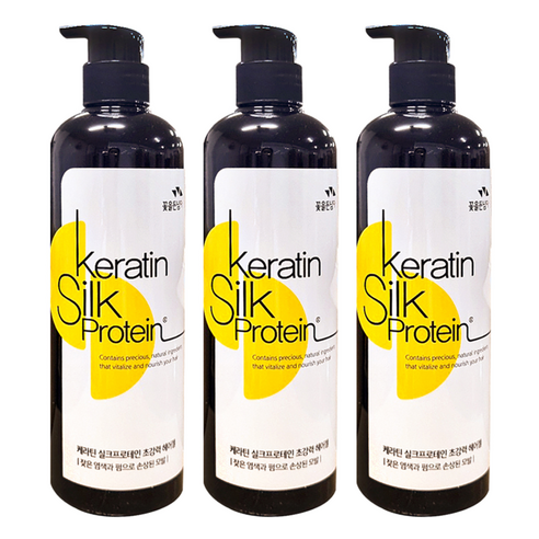 꽃을든남자 케라틴 실크프로테인 초강력 헤어젤, 500ml, 3개