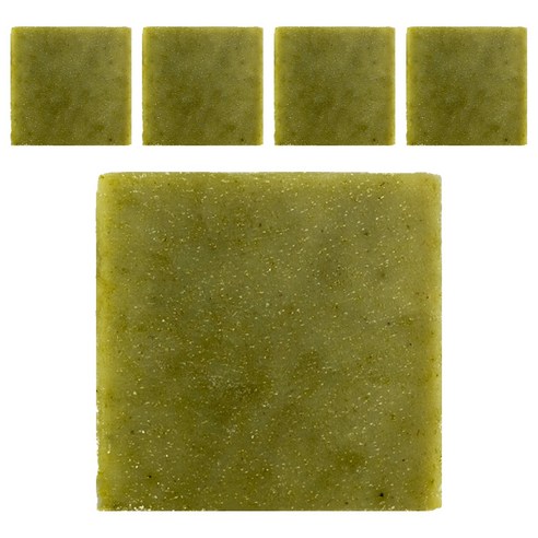 동구밭 가꿈 클렌징비누 상추, 120g, 5개