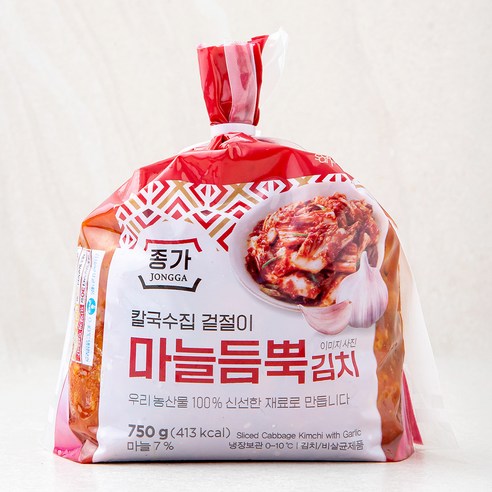 종가 마늘 듬뿍 김치, 750g, 1개