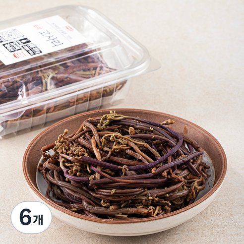 나무새 뚝딱 고사리, 200g, 6개