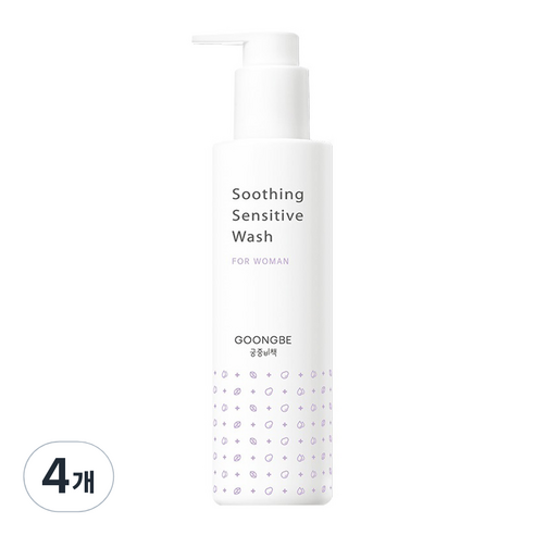 궁중비책 수딩센서티브 워시 여성 청결제, 200ml, 4개