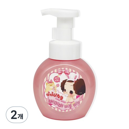 [뚱] 베이비 버블비누, 300ml, 2개