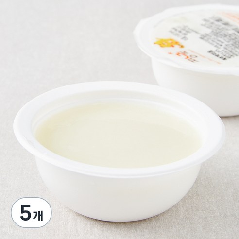 짱죽 초기 5개월부터 이유식 애호박미음, 160g, 5개, 애호박