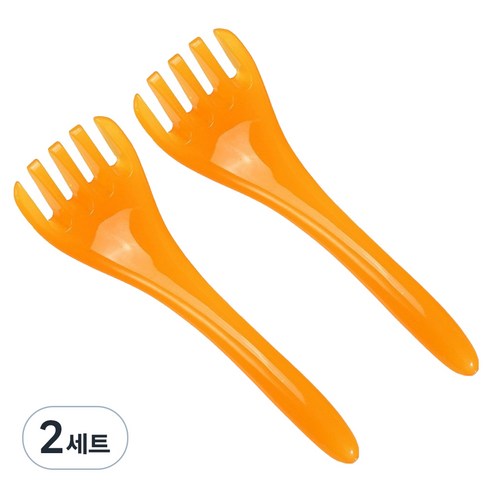 머니풀 두피 바디 페이스 괄사 마사지 2p, 2세트, MF 옐로우