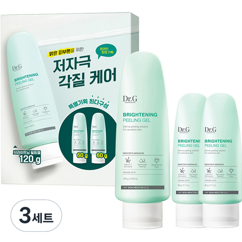 닥터지 브라이트닝 필링젤 120g + 60g x 2p, 3개