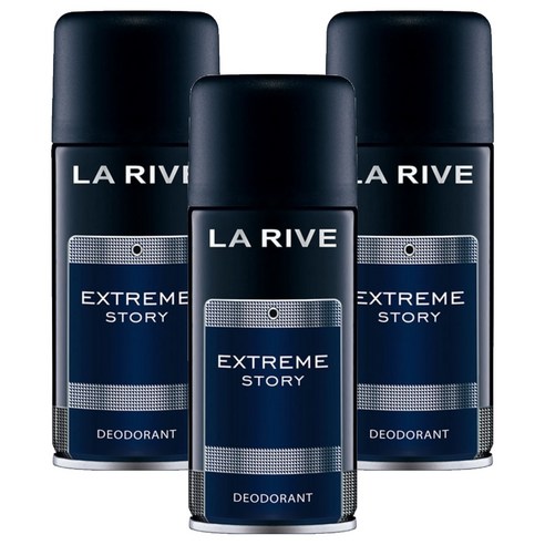 라리브 익스트림 스토리 데오드란트, 150ml, 3개