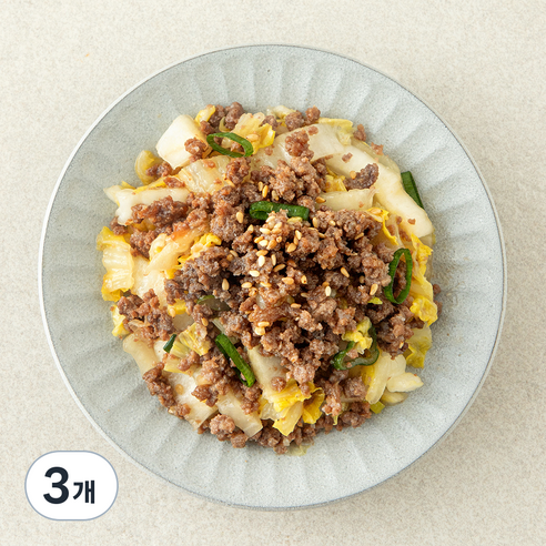 집반찬연구소 한우 배추볶음, 110g, 3개