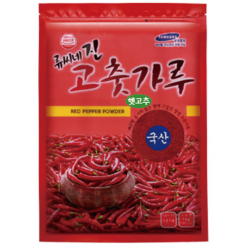 류씨네 김치용 고춧가루, 1kg, 1개