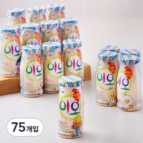 남양유업 이오 마시는 요구르트, 80ml, 25개입, 3개