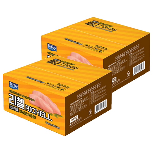 테비토퍼 반려동물 리첼 오리지날 간식, 닭가슴살, 22g, 200개