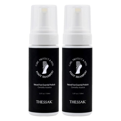 더싹 버블 셀프 발냄새관리 풋 샴푸, 1개입, 2개, 150ml