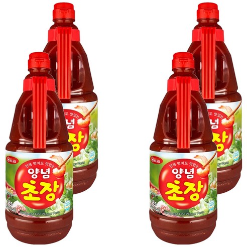 움트리 양념 초장, 2kg, 4개