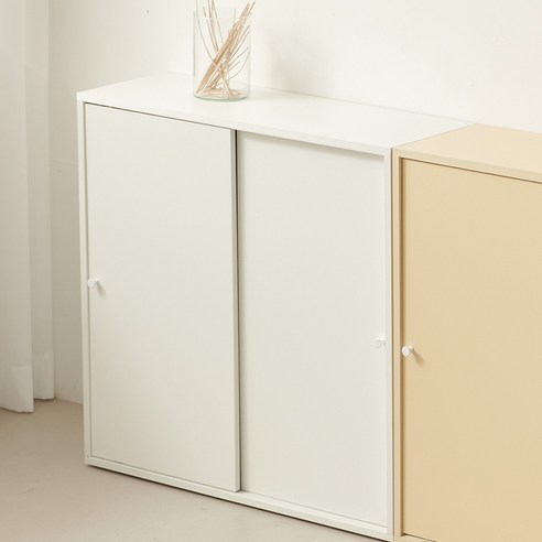 공간을 효율적으로 활용하는 슬라이딩 수납장