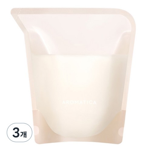 아로마티카 서렌 바디로션 리필 라벤더 앤 마조람 리필, 300ml, 3개