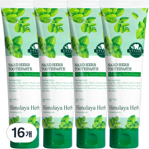 나드 구취케어 치약, 200g, 8개