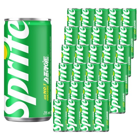 스프라이트 사이다, 215ml, 30개
