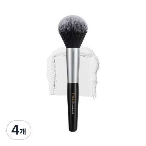 스튜디오17 파우더 브러쉬 812, 4개, 혼합색상