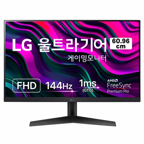 LG전자 FHD 울트라기어 게이밍모니터, 60.4cm, 24GN60R