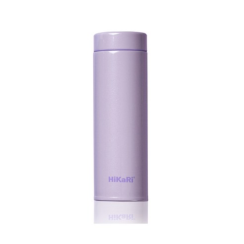 HiKaRi 레인보우 미니 보온보냉 스텐 텀블러, 라벤더, 300ml, 1개