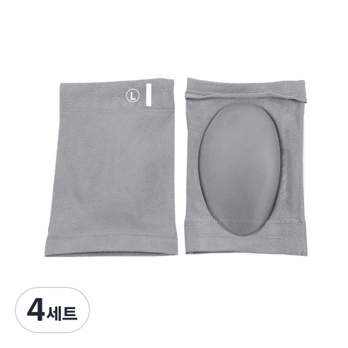하이어앤하이어 아치패드 양쪽 세트 그레이, 4세트