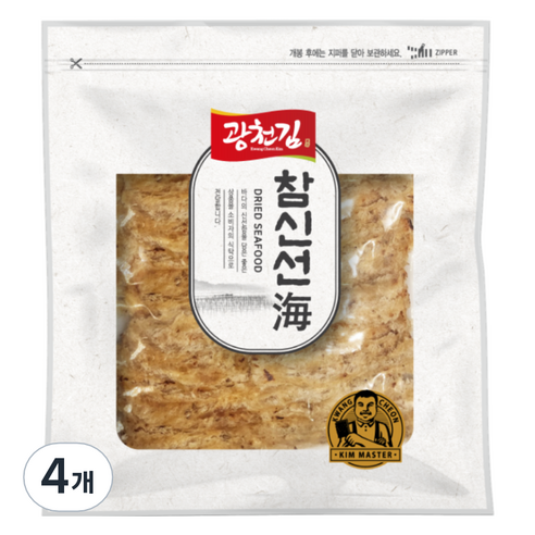 참신선해 구운 양태포, 300g, 4개