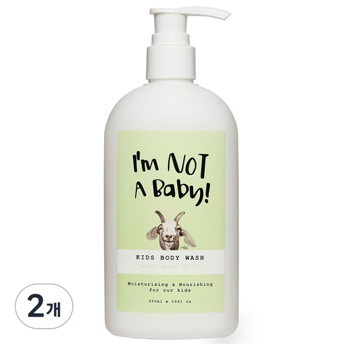 아임낫어베이비 키즈 바디워시, 300ml, 2개