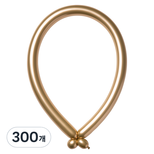 조이벌룬 260 풍선, 크롬골드, 300개