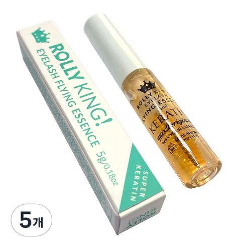 롤리킹 속눈썹 에센스, 5ml, 5개