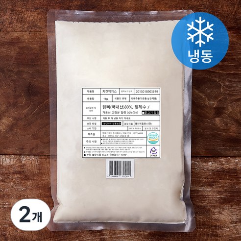 엠에스푸드 치킨엑기스 (냉동), 1kg, 2개