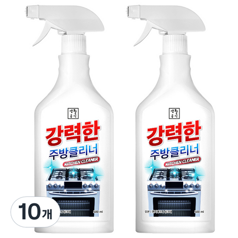 생활공식 강력한 주방클리너, 500ml, 10개