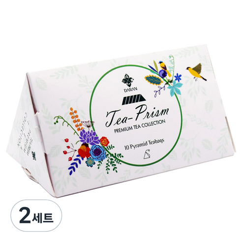 다란 티프리즘 컬렉션 10티백 세트, TB수험생을 위한 허브차, 2세트