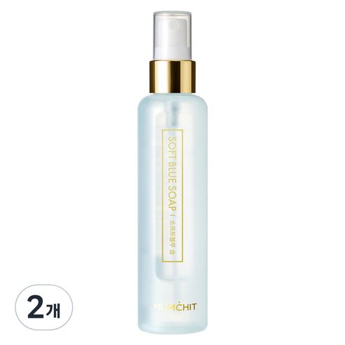 멈칫 헤어 앤 바디미스트 소프트블루 솝향, 105ml, 2개