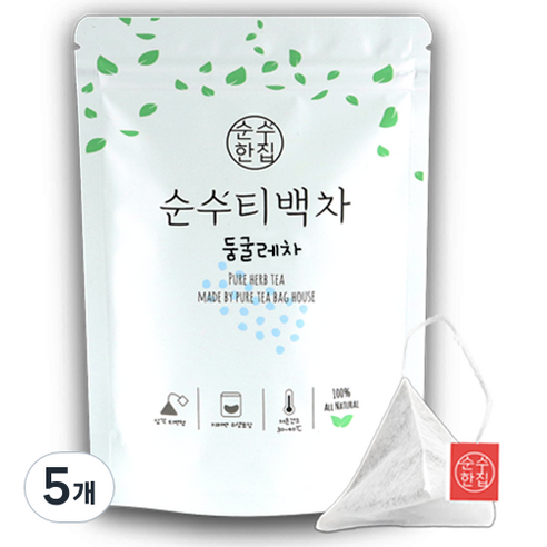 순수한집 둥굴레차 티백, 1g, 10개입, 5개
