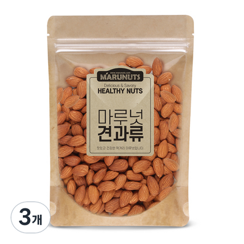 마루넛 견과류 아몬드, 300g, 3개