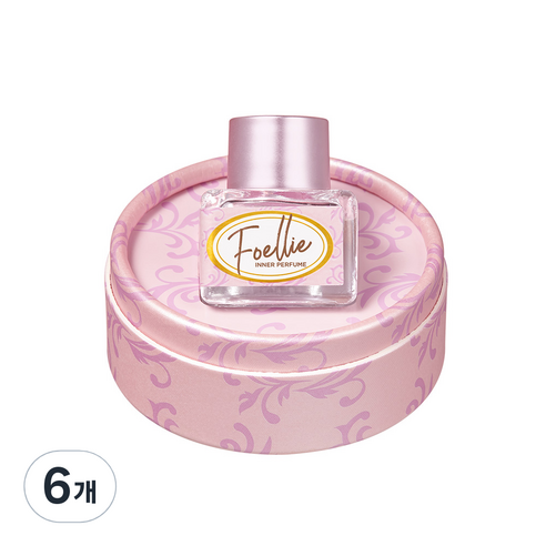 포엘리에 이너퍼퓸 본보야지 에디션 오드튈르리 여성청결제, 5ml, 6개