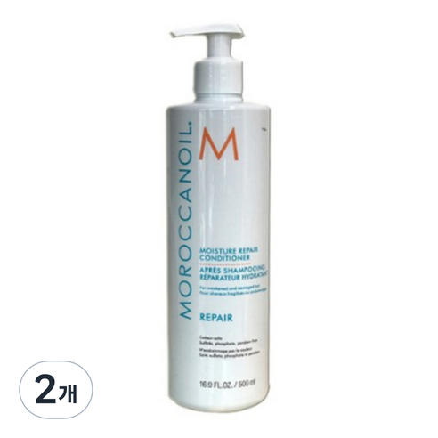 모로칸 모이스처 리페어 컨디셔너, 500ml, 2개