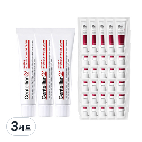 센텔리안24 마데카 인텐스 리프팅 아이크림 15ml 3p + 크림 1ml 30p, 3세트