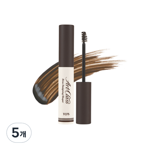 투쿨포스쿨 아트클래스 브로우 디자이닝 쉐이퍼 4ml, 5개, 2호 다크 브라운