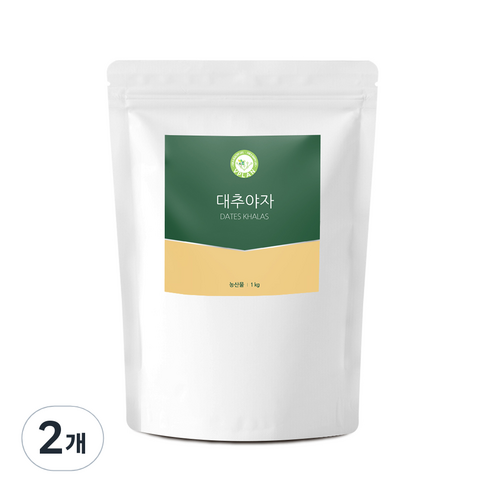 브이플랜 말린 건 대추 야자 칼라스, 2개, 1kg
