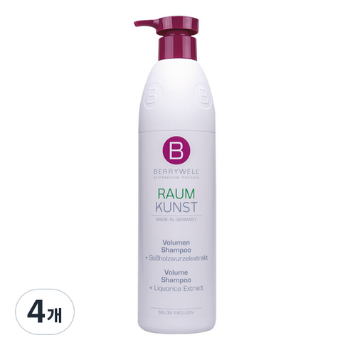 베리웰 볼륨 헤어 샴푸, 1000ml, 4개