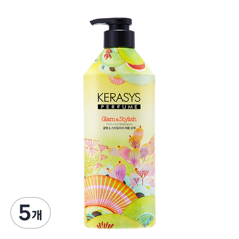 케라시스 퍼퓸 샴푸 글램 스타일리쉬, 980ml, 5개